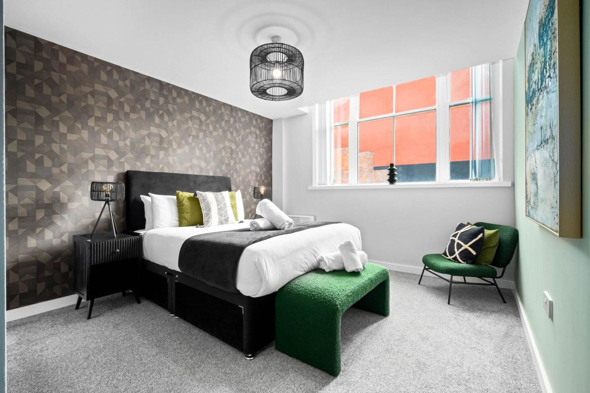 Luxury Apartment - Secure Parking - Gated Development - Near Jq & Birmingham City Centre 6Sh Exterior foto