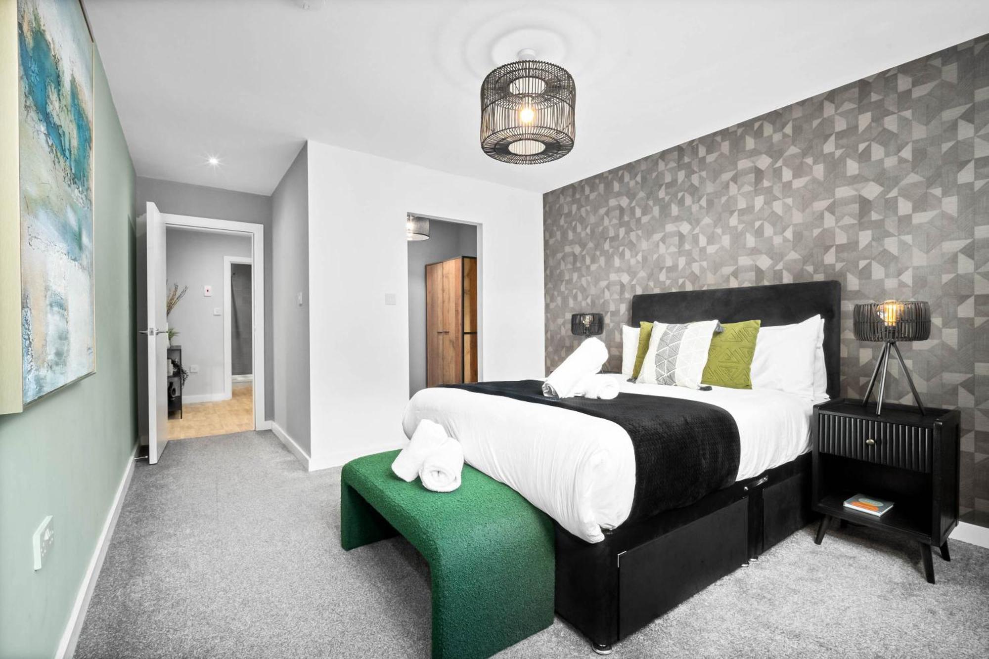Luxury Apartment - Secure Parking - Gated Development - Near Jq & Birmingham City Centre 6Sh Exterior foto